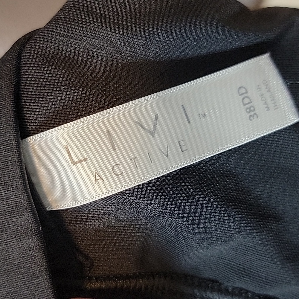 Cacique Livi Active Front Close No Wire Sports Bra Size 38DD - Picture 3 of 4